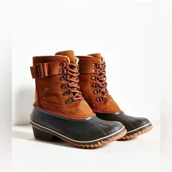 Sorel Winter Fancy Lace-Up II Boot Sz 7 - Picture 1 of 15